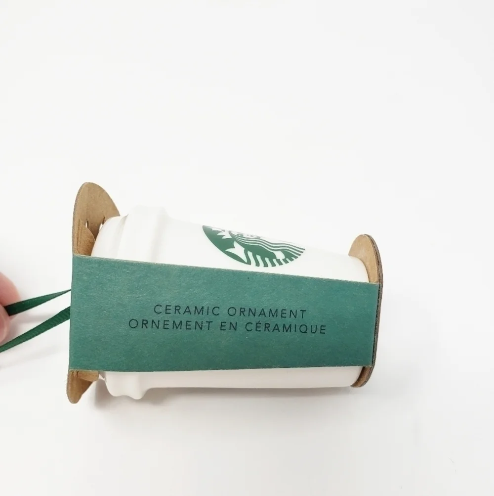 STARBUCKS collectible 2016 coffee cup ornament